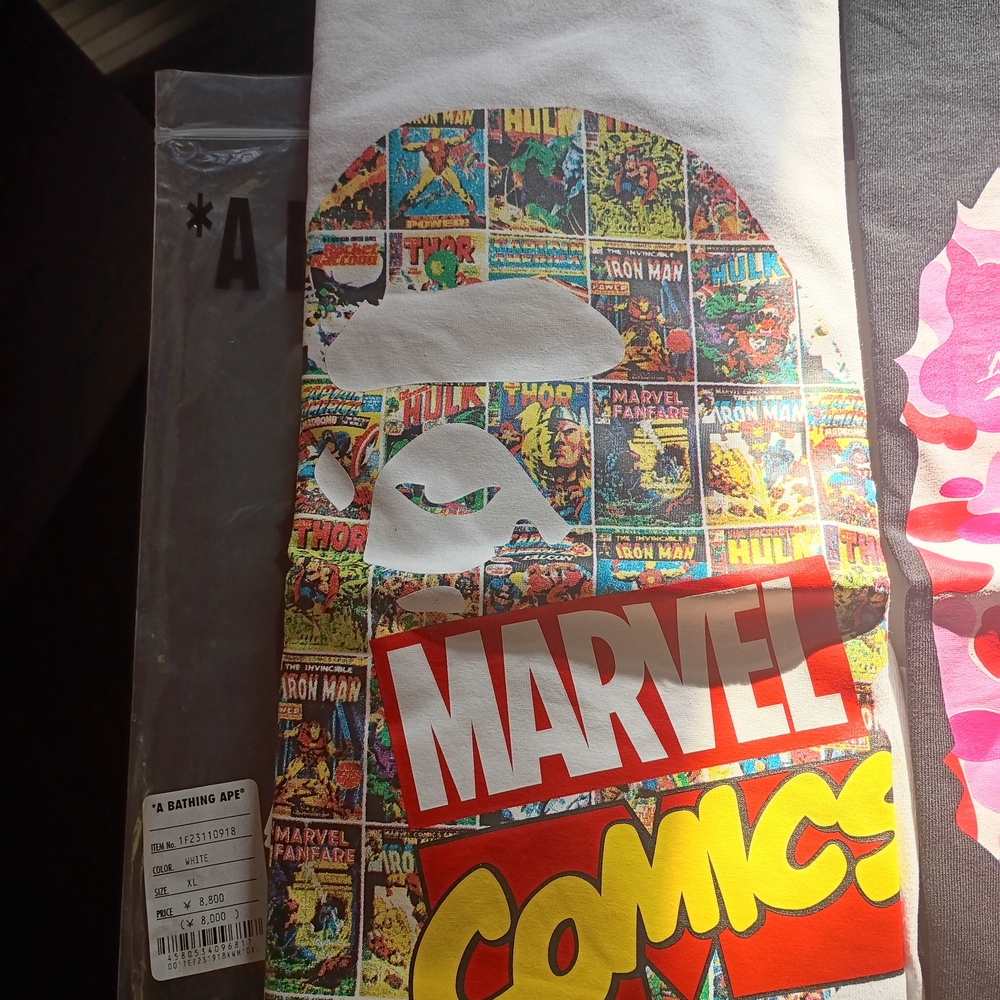A Bathing Ape Marvel Comics Graphic Tee